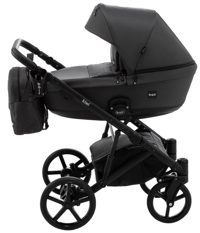 Коляска 2 в 1 Bair Kiwi Soft BKS-299 графит