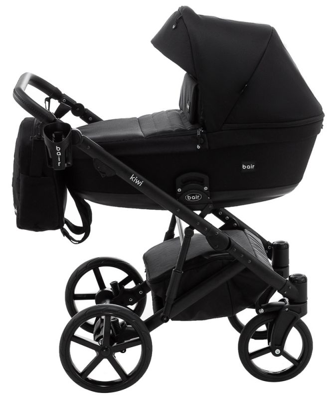 Коляска 2 в 1 Bair Kiwi Soft BKS-452 черный