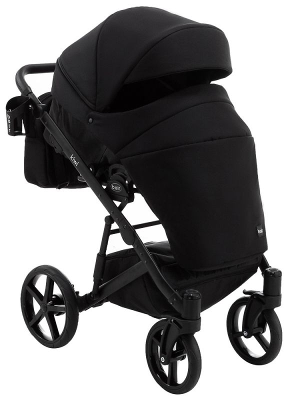 Коляска 2 в 1 Bair Kiwi Soft BKS-452 черный