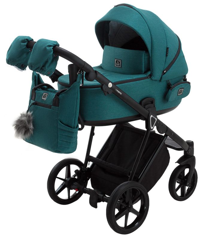 Коляска 2 в 1 Adamex Porto Lux TK-63