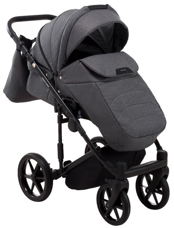 Коляска 2 в 1 Adamex Porto Light Tip TK-57 графіт 