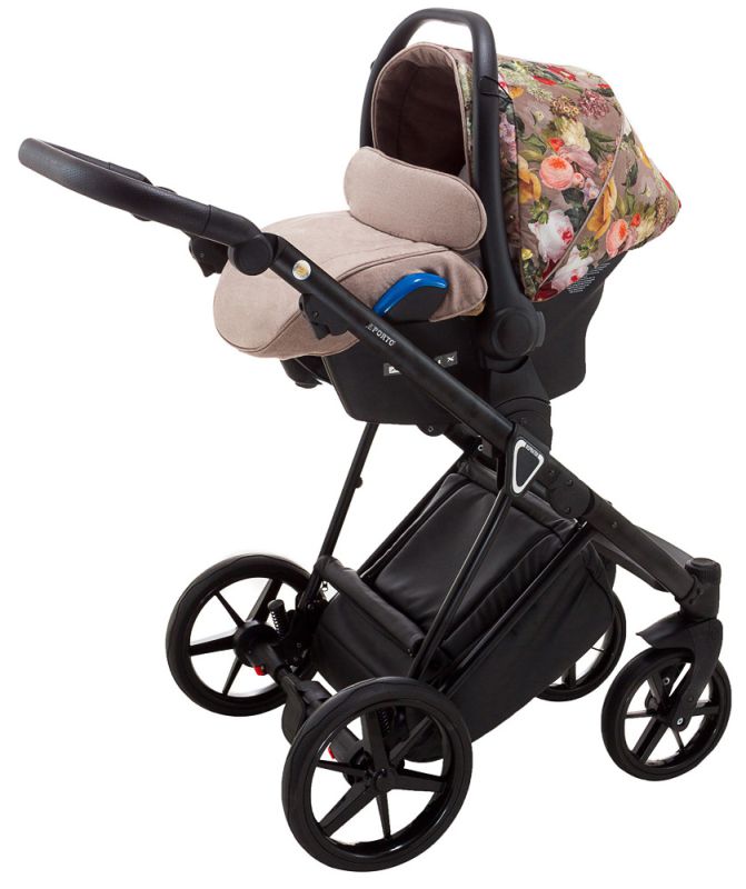 Автокрісло Adamex Kite Flowers FL5 капучіно (квіти)