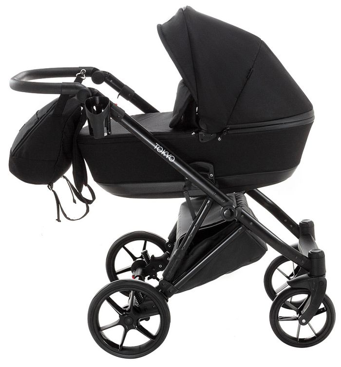 Коляска 2 в 1 Bair Tokyo Soft 2 черный