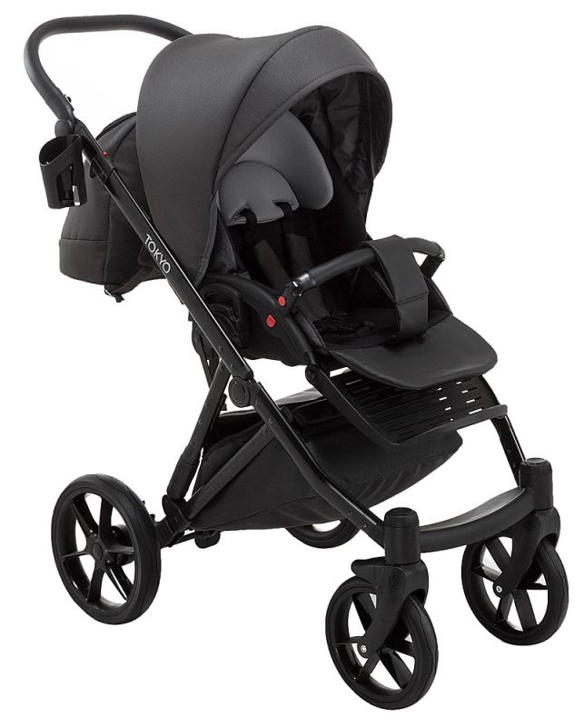 Коляска 2 в 1 Bair Tokyo Soft 37 графит