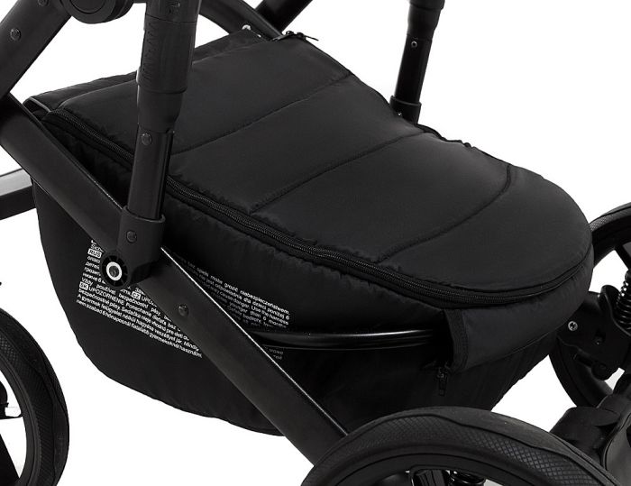 Коляска 2 в 1 для двойни Bair Next DUO Soft 10 серый