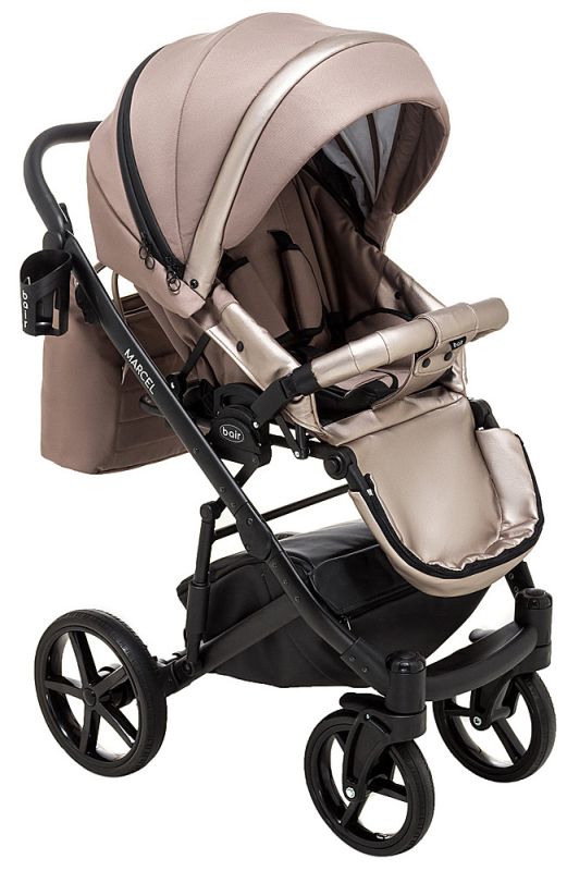 Коляска 2 в 1 Bair Marcel Soft BM-857 капучино