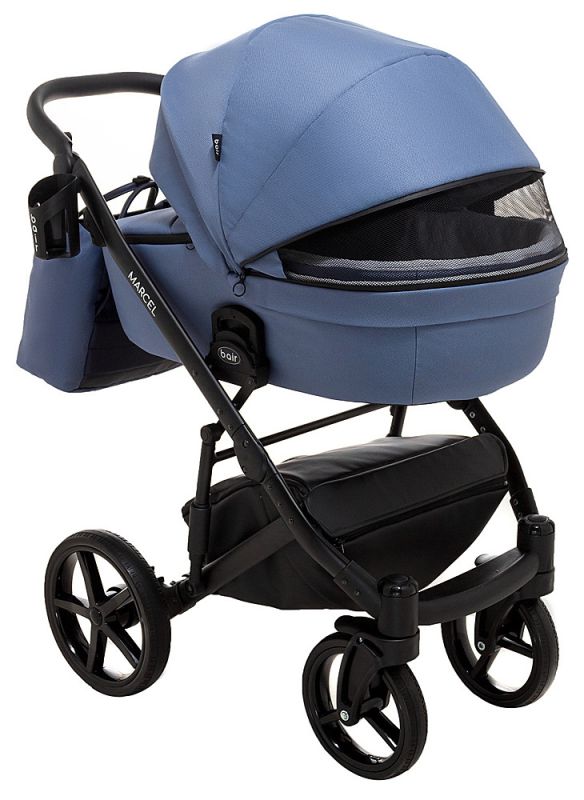 Коляска 2 в 1 Bair Marcel Soft BM-43 синий