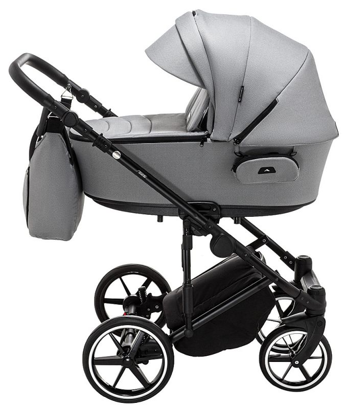 Коляска 2 в 1 Adamex Porto Light Tip TK-83 сірий