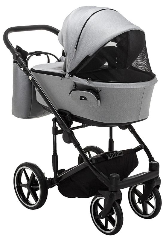 Коляска 2 в 1 Adamex Porto Light Tip TK-83 сірий