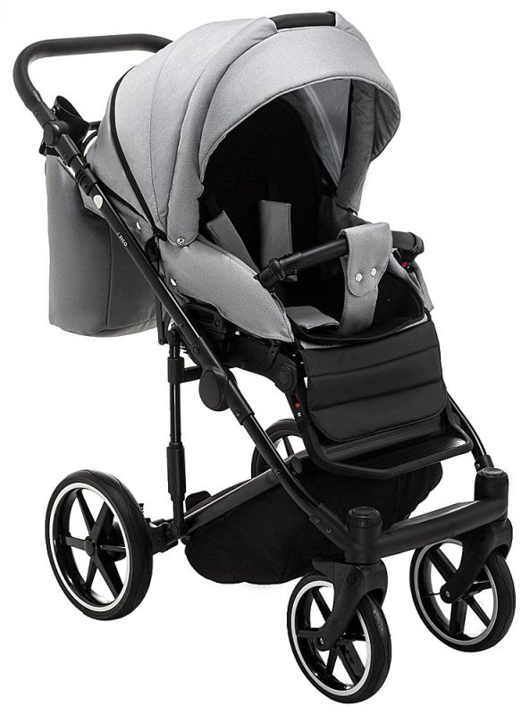 Коляска 2 в 1 Adamex Porto Light Tip TK-83 сірий