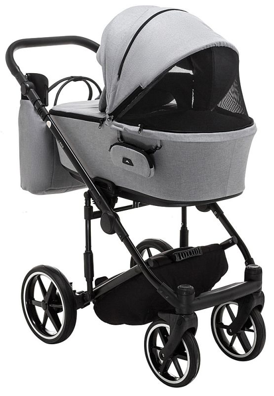 Коляска 2 в 1 Adamex Porto Light LUX TK-56 серый