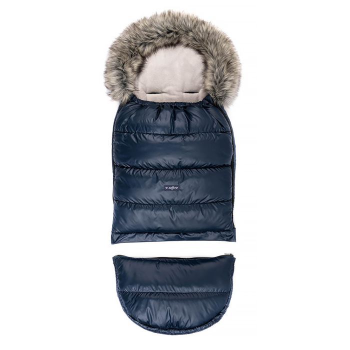 Зимний конверт Womar (Zaffiro) GROW UP  navy blue (темно-синий)