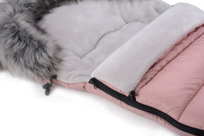 Зимний конверт Cottonmoose Combi 736/111/72/142 pink (розовая пудра)