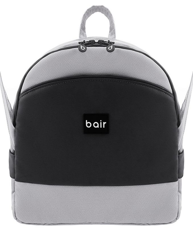 Коляска 2 в 1 для двойни Bair Next DUO Soft 31 серый