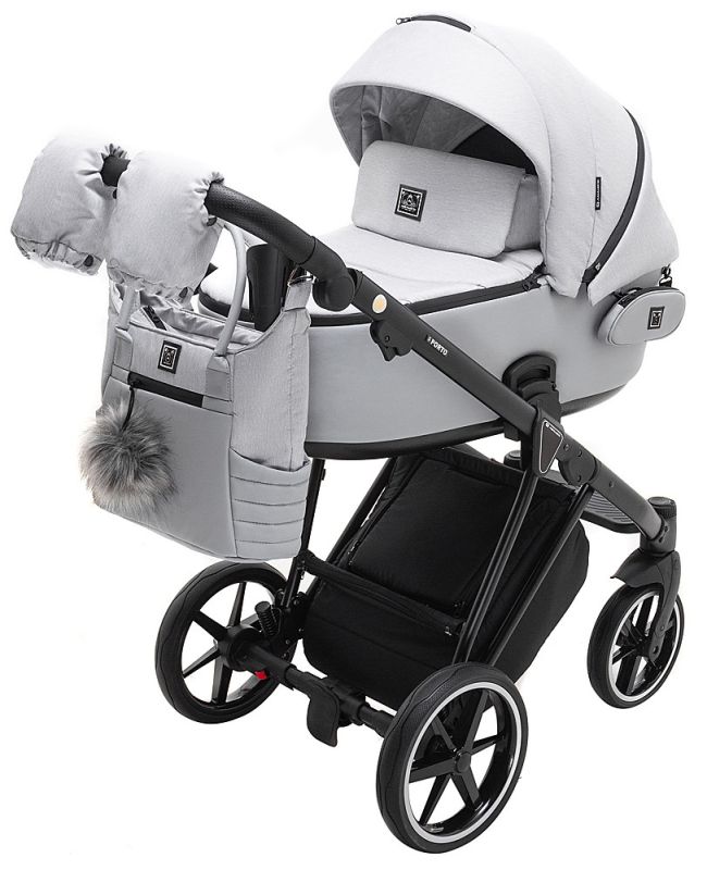 Коляска 2 в 1 Adamex Porto Lux PS-104