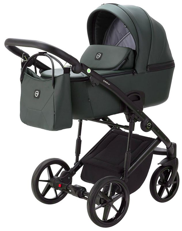 Коляска 2 в 1 Adamex Mobi Air (Thermo) ECO шкіра 100% SA-29