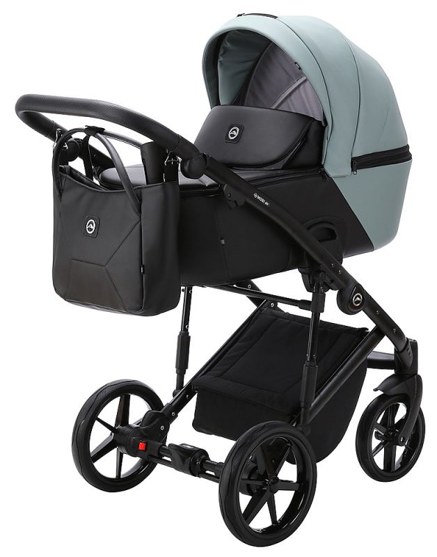 Коляска 2 в 1 Adamex Mobi Air (Thermo) ECO шкіра 100% SD-14
