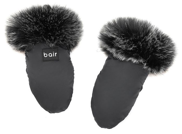 Рукавицы Bair Northmuff  черный (black noire)