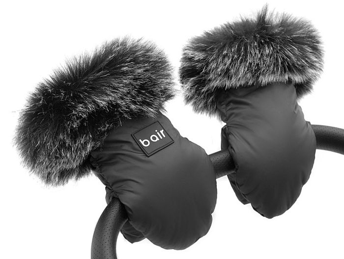 Рукавицы Bair Northmuff  черный (black noire)