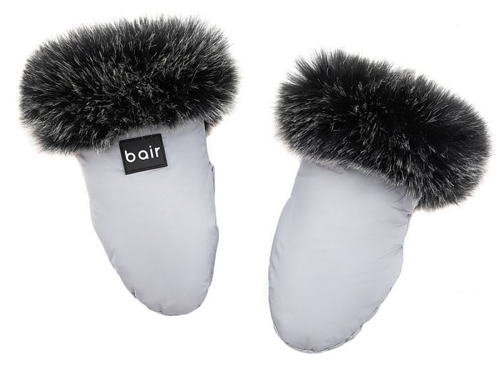 Рукавицы Bair Northmuff  серый (owl grey)