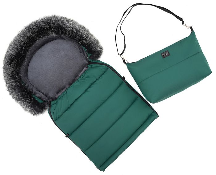 Зимний конверт Bair Arctic с удлинением  зеленый (jungle green)