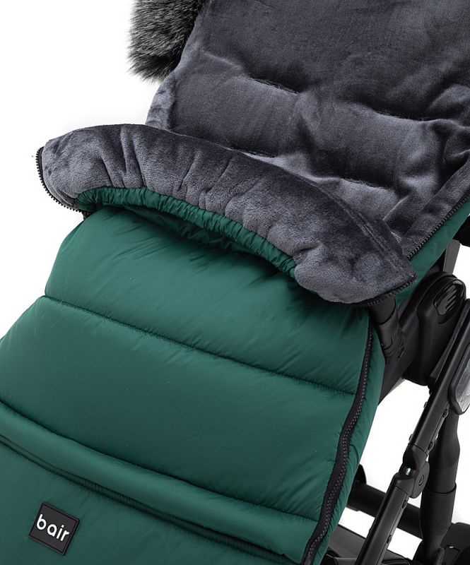 Зимний конверт Bair Arctic с удлинением  зеленый (jungle green)