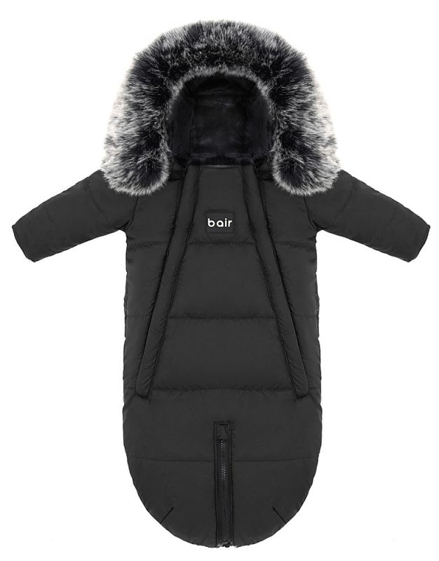 Зимовий конверт Bair North premium  чорний (black noire)