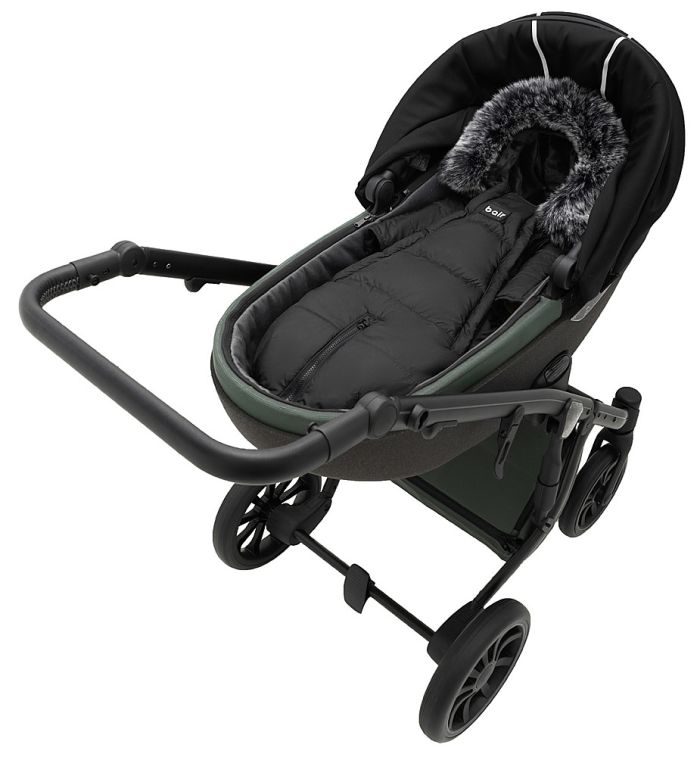 Зимовий конверт Bair North premium  чорний (black noire)