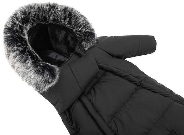 Зимовий конверт Bair North premium  чорний (black noire)