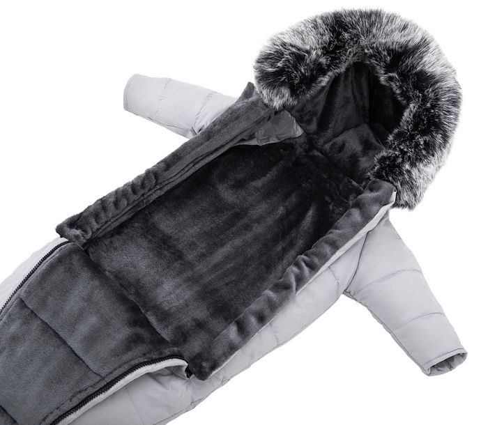 Зимовий конверт Bair North premium  сірий (owl grey)