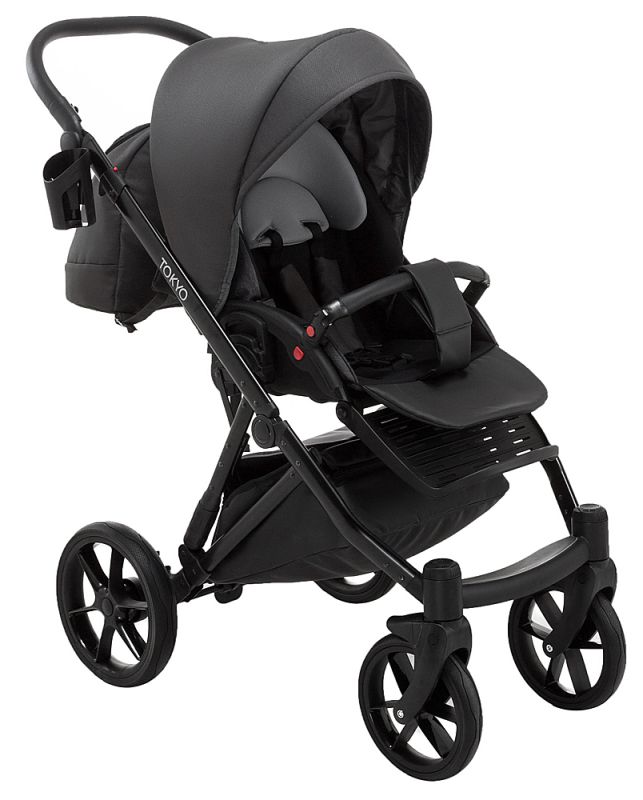 Коляска 2 в 1 Bair Tokyo Soft 37 графит