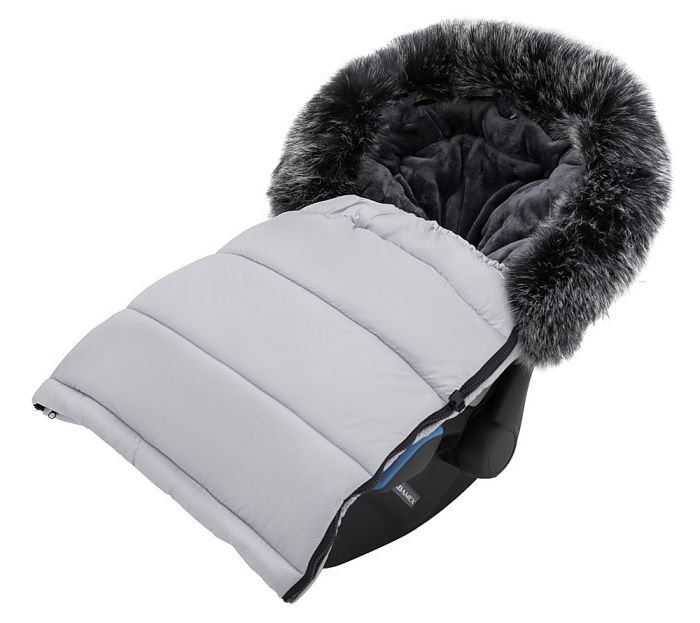 Зимовий конверт Bair Arctic з подовженням  сірий (owl grey)