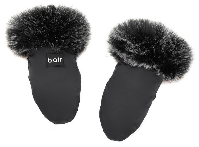 Рукавицы Bair Northmuff  черный (black noire)