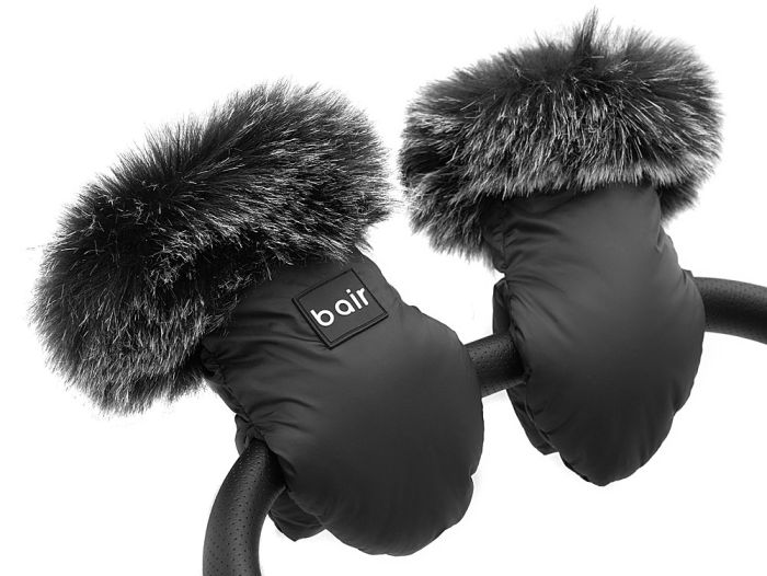 Рукавицы Bair Northmuff  черный (black noire)