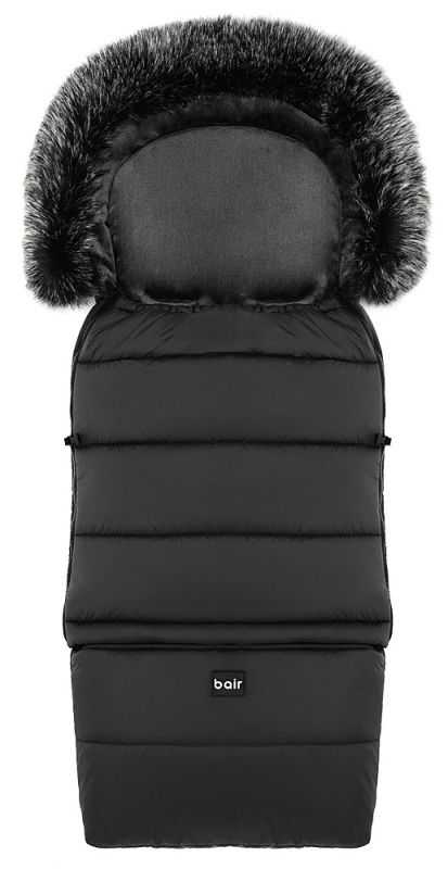 Зимовий конверт Bair Arctic з подовженням  чорний (black noire)