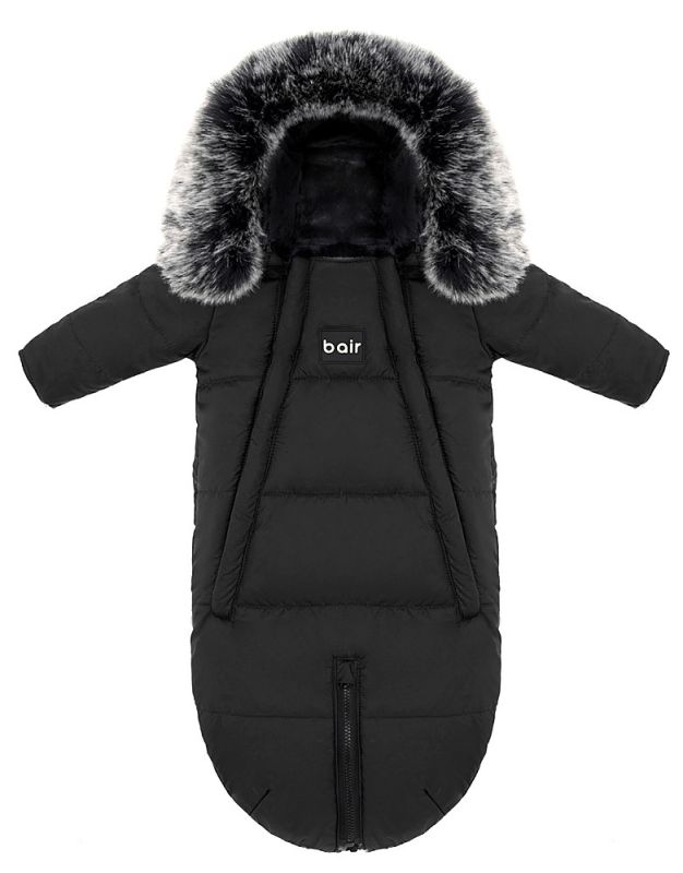 Зимовий конверт Bair North premium  чорний (black noire)
