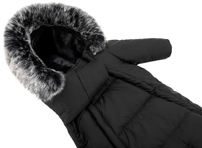 Зимовий конверт Bair North premium  чорний (black noire)