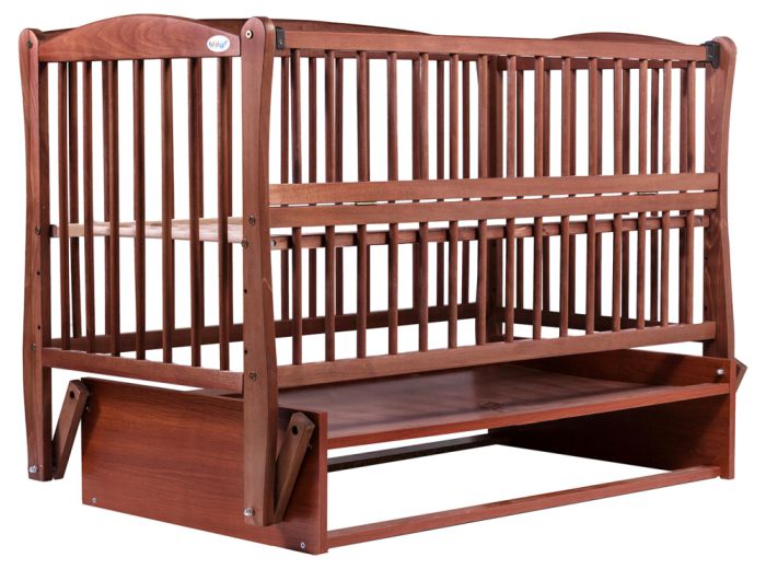 Ліжко Babyroom Еліт різьблення, маятник, відкидний бік DER-6 бук тик