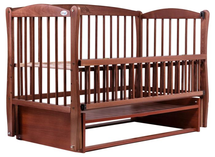 Ліжко Babyroom Еліт різьблення, маятник, відкидний бік DER-6 бук тик