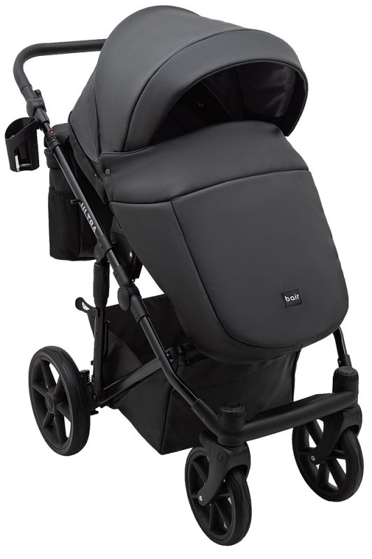 Коляска 2 в 1 Bair Ultra ECO U-36 черный