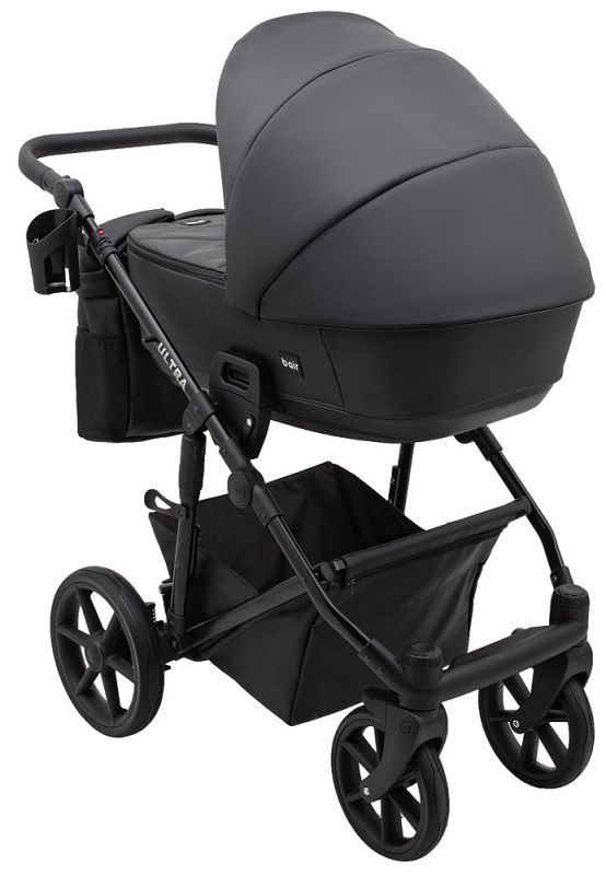 Коляска 2 в 1 Bair Ultra ECO U-36 черный