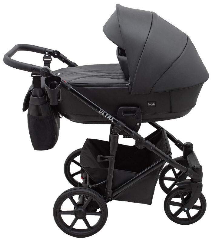 Коляска 2 в 1 Bair Ultra ECO U-36 черный