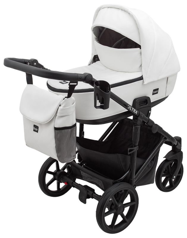 Коляска 2 в 1 Bair Ultra ECO U-75 слоновая кость