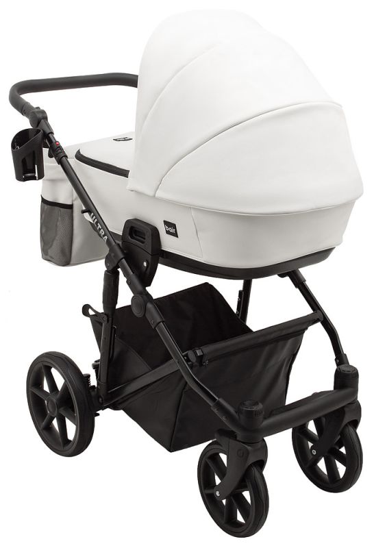 Коляска 2 в 1 Bair Ultra ECO U-75 слоновая кость