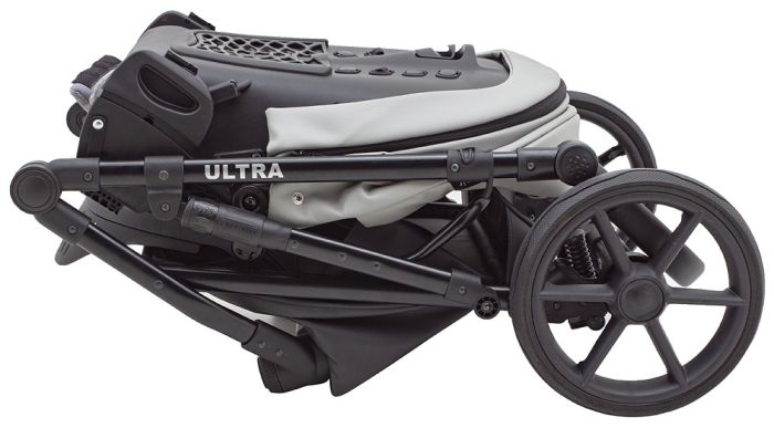 Коляска 2 в 1 Bair Ultra ECO U-45 светло-серый