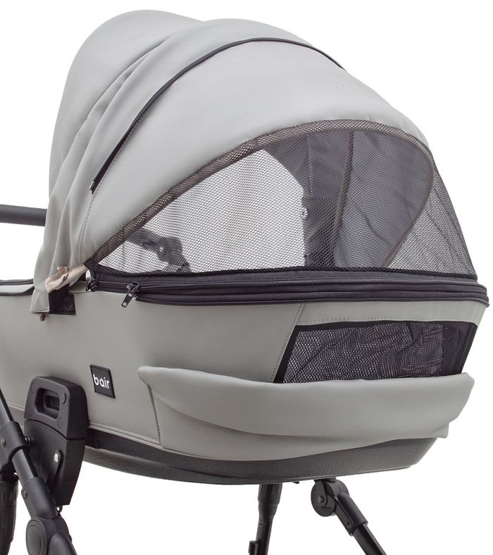 Коляска 2 в 1 Bair Ultra ECO U-45 светло-серый
