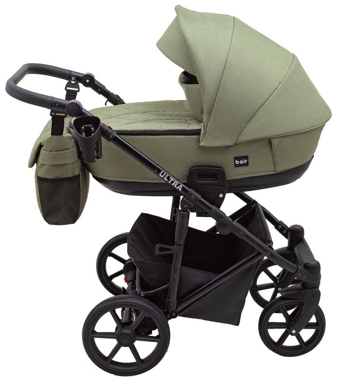 Коляска 2 в 1 Bair Ultra Soft U-816 оливковий