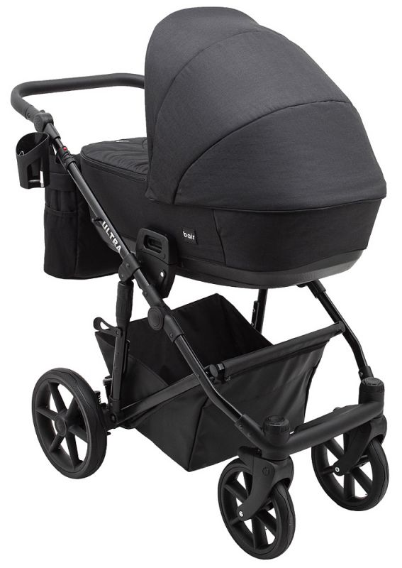Коляска 2 в 1 Bair Ultra Soft U-452 чорний
