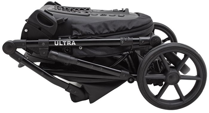 Коляска 2 в 1 Bair Ultra Soft U-452 чорний