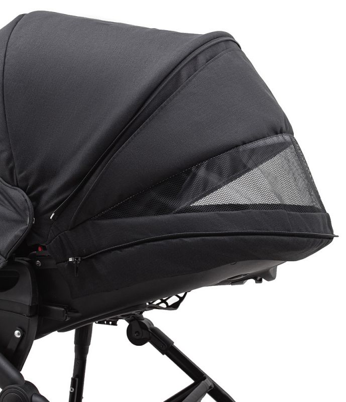 Коляска 2 в 1 Bair Ultra Soft U-452 чорний
